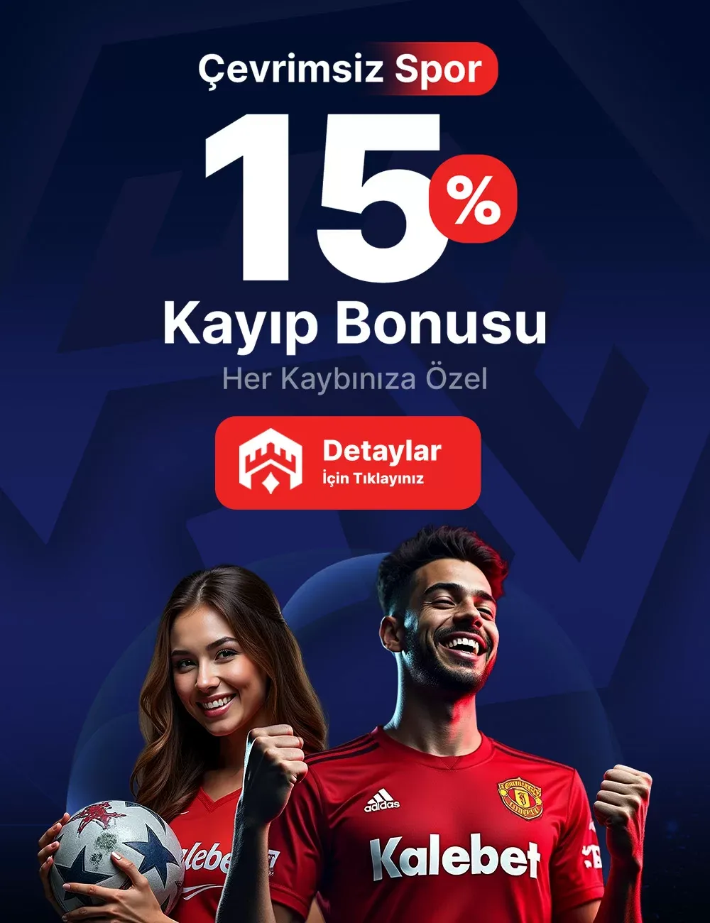 %15 Spor Kayıp Bonusu