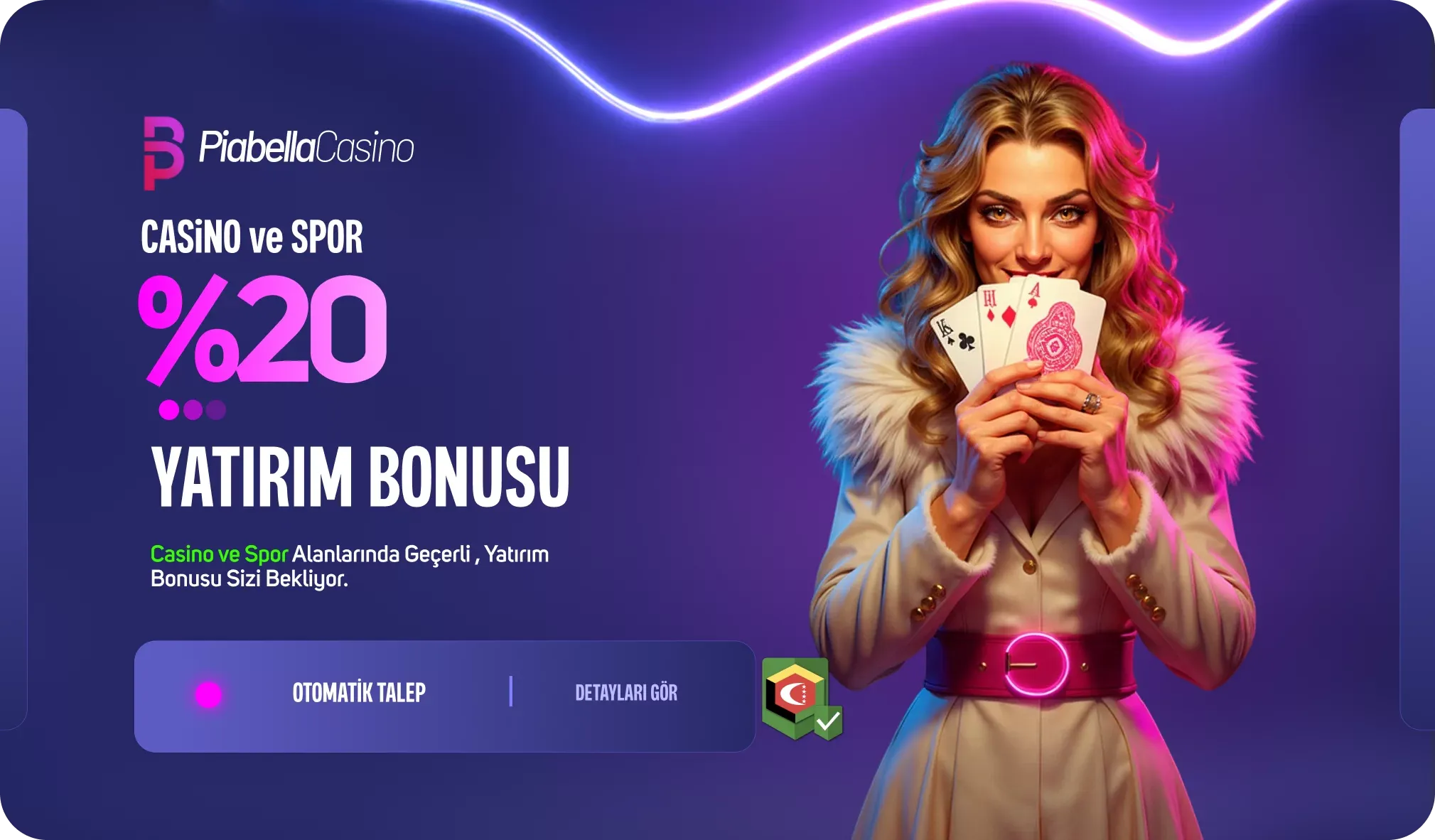 %20 Yatırım Bonusu