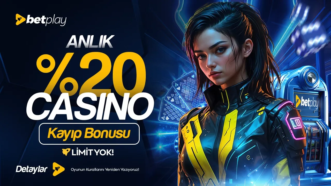 Anlık %20 Casino Kayıp Bonusu