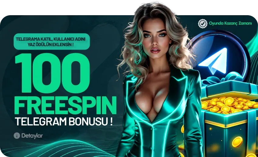 Telegram Bonusu - Freespin 🎯
